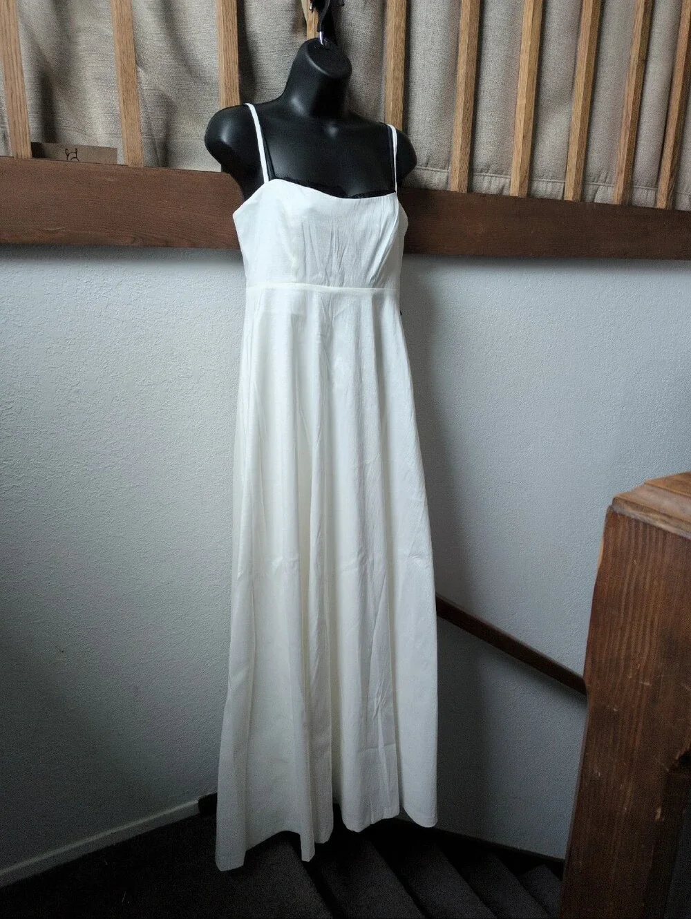 ✨ Nwt Women's Dipped Waist Lace Maxi Dress By Abercrombie Size M